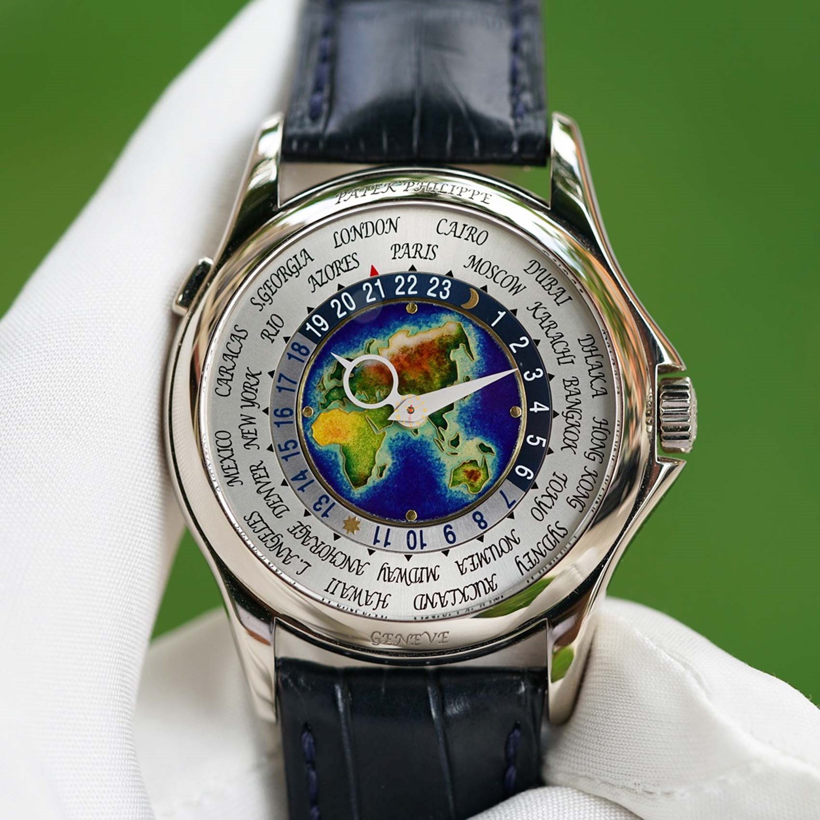 Patek Philippe WorldTime 5131G Cloisonné dial
