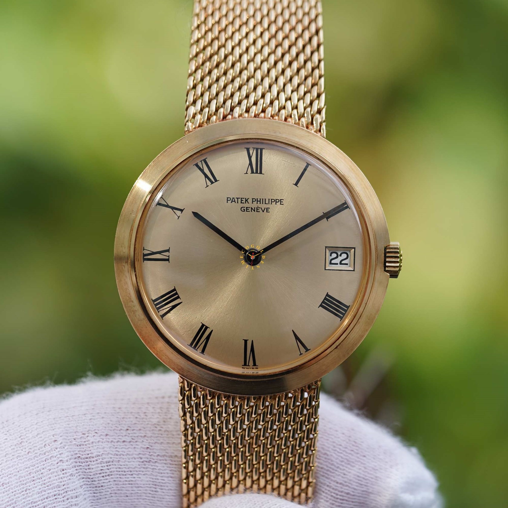 Vintage Patek Philippe Calatrava 18K Gold ref 3565