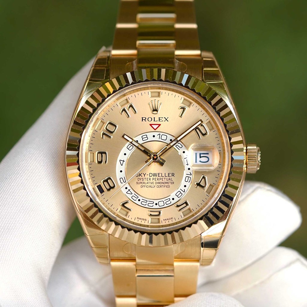 Rolex Oyster Perpetual  Sky Dweller Yellow Gold 326938