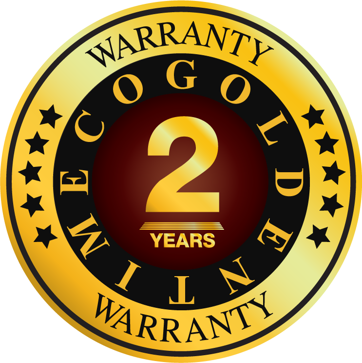 2 years warranty